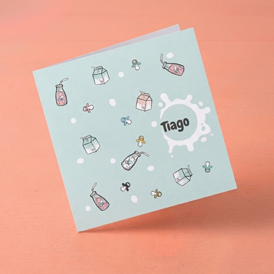 Faire-part de naissance Milk