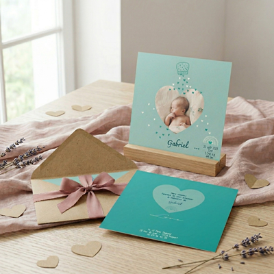 Faire-part de naissance Love at First Sight