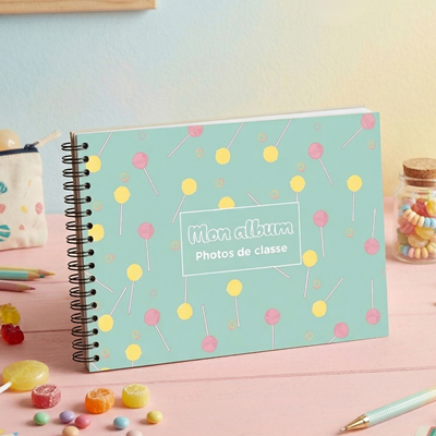 Album photos de classe Bonbon