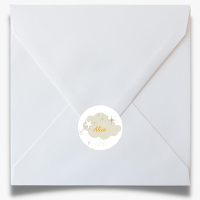 Sticker enveloppe Fairies