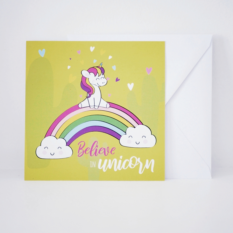Invitations Personnalisées Anniversaire Fille, Thème Licorne Magique, Princesse/fées