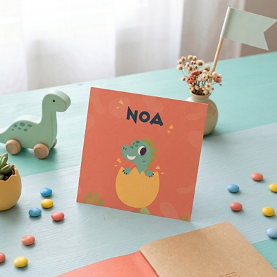 Faire-part de naissance Rawr