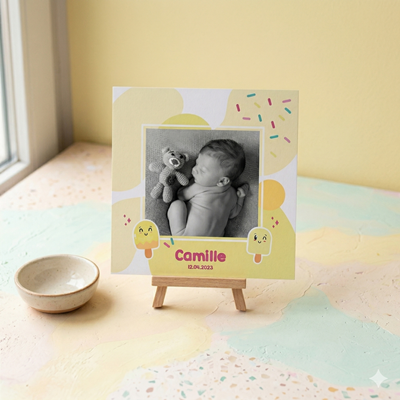 Faire-part de naissance Ice Cream